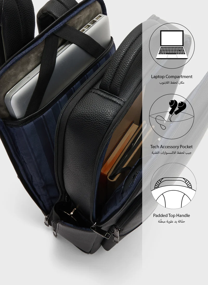 Robert Wood Premium Backpack With Back Support
