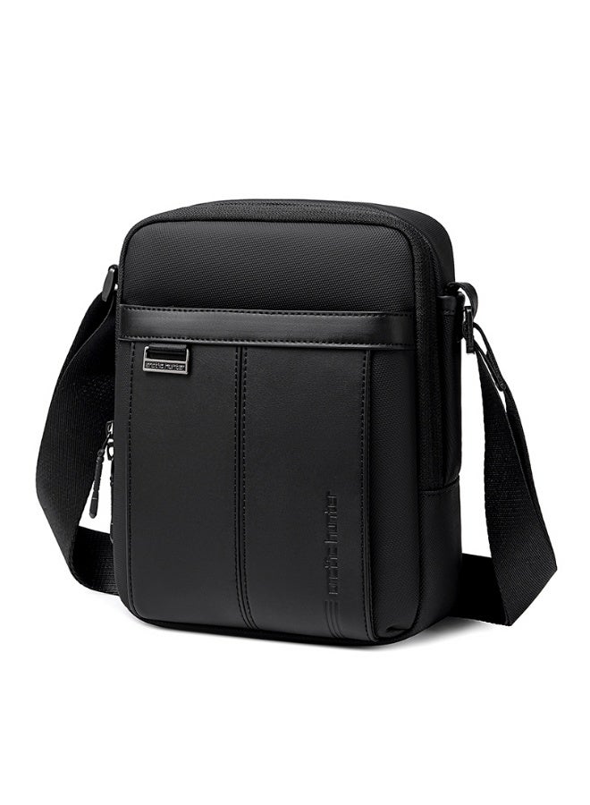 Arctic Hunter KB00942 Casual Water Resistant Crossbody Shoulder Bag for Men and Women, with Adjustable Strap, Suitable for Work and Everyday Wear. This compact and comfortable handbag features multiple storage pockets and a padded interior compartment for a 9-inch tablet or iPad. - Image 1