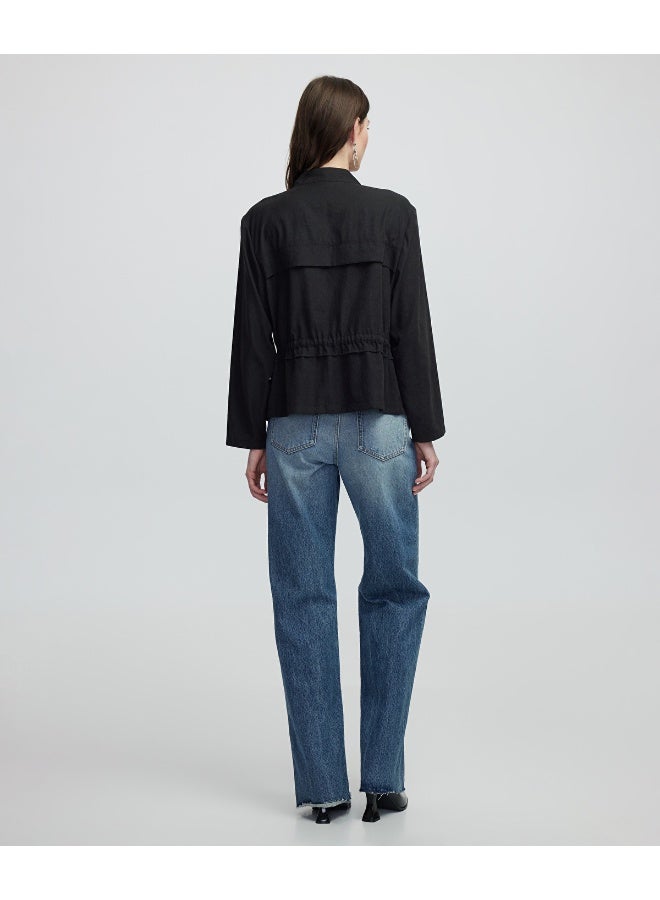 Ipekyol Adjustable Waist Unlined Jacket  - Image 4