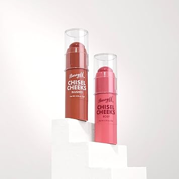 Barry M Chisel Cheeks Blush Creams Shades Pink Blushed Rosey Cheek Blusher Creams - Image 2