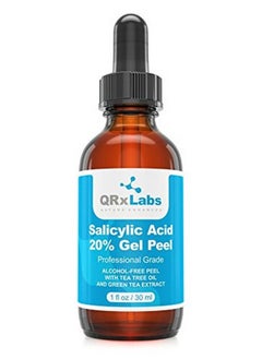 Salicylic Acid 20% Gel Peel Alcoholfree Formula With Tee Tree Oil And Green Tee Extract Professional Grade Chemical Face Peel For Acne Treatment Beta Hydroxy Acid 1 Bottle Of 1 Fl Oz