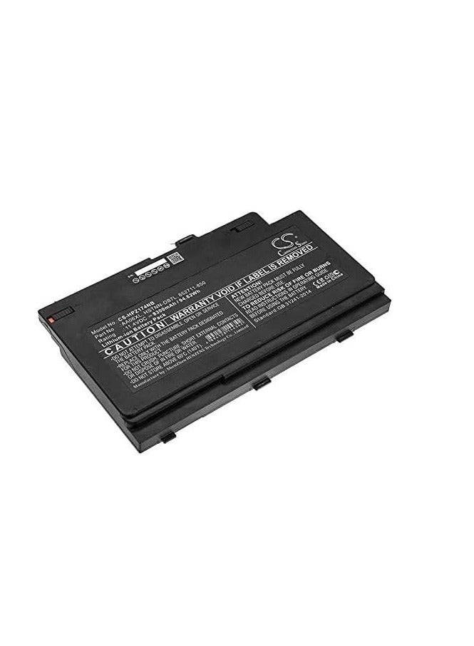 Terabyte Replacement AA06XL 852711-850 Battery Compatible for HP ZBook 17 G4 Z3R03UT Z3R03AA 852527-241 HSTNN-DB7L 11.4V 96Wh 6 Cell - Image 1