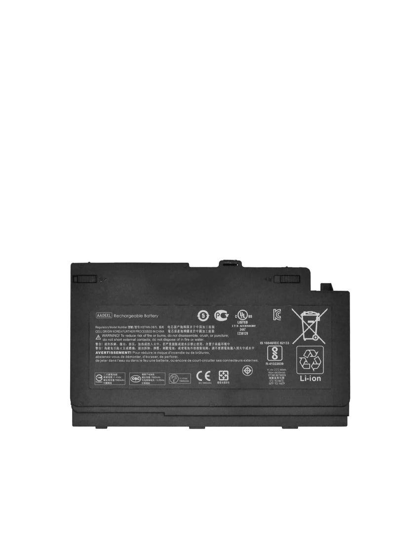 Terabyte Replacement AA06XL 852711-850 Battery Compatible for HP ZBook 17 G4 Z3R03UT Z3R03AA 852527-241 HSTNN-DB7L 11.4V 96Wh 6 Cell - Image 2