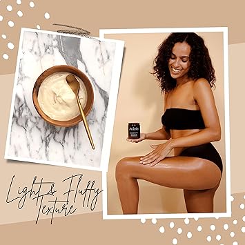 Aviela Ultimate Shea Body Butter Deep Hydration Quick Absorption 100 Pure Unrefined African Shea Butter Vegan Ethical and Kind to the Planet 180ml - Image 3