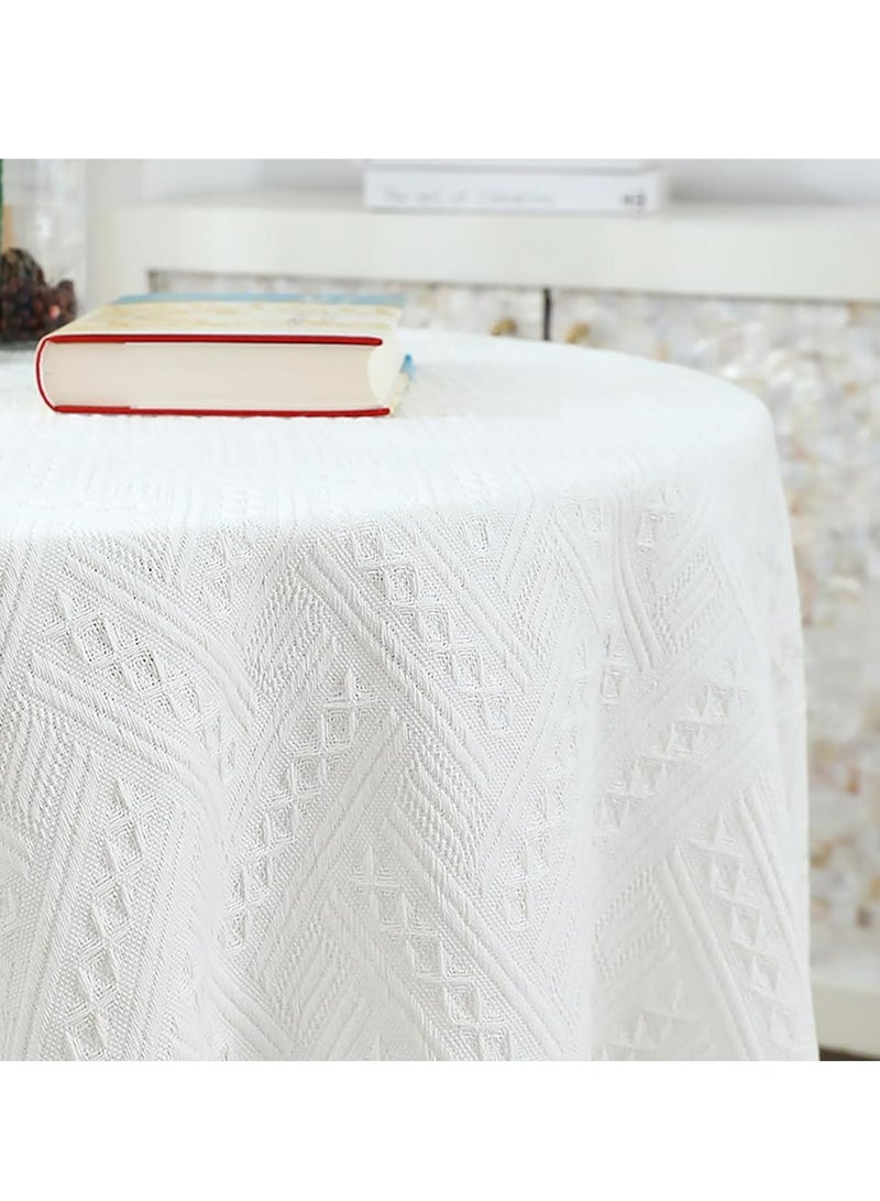 أوزيغالور مناديل مربعة صغيرة بيضاء لطاولات النوم، طاولات القهوة والشاي، عربات الشاي، تزيينات الطاولات المنعشة - Image 5