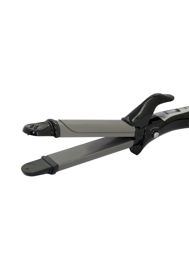 SONASHI 2-In-1 Hair Curler And Straightener With Powerful 2000W Professional Hair Dryer SHD-3009 + SHC-3005 Black/Grey - Image 5