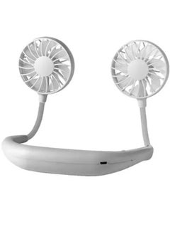 Generic Portable Neck Fan White  - Image 1