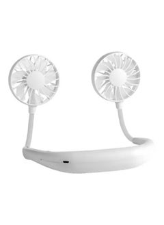 Generic Portable Neck Fan White  - Image 2