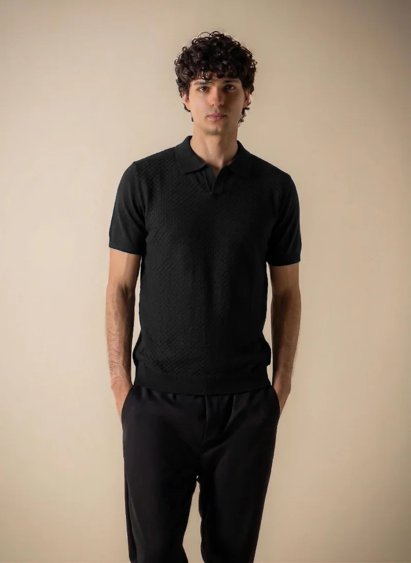 شايبس SOFT TEXTURED POLO SHIRT