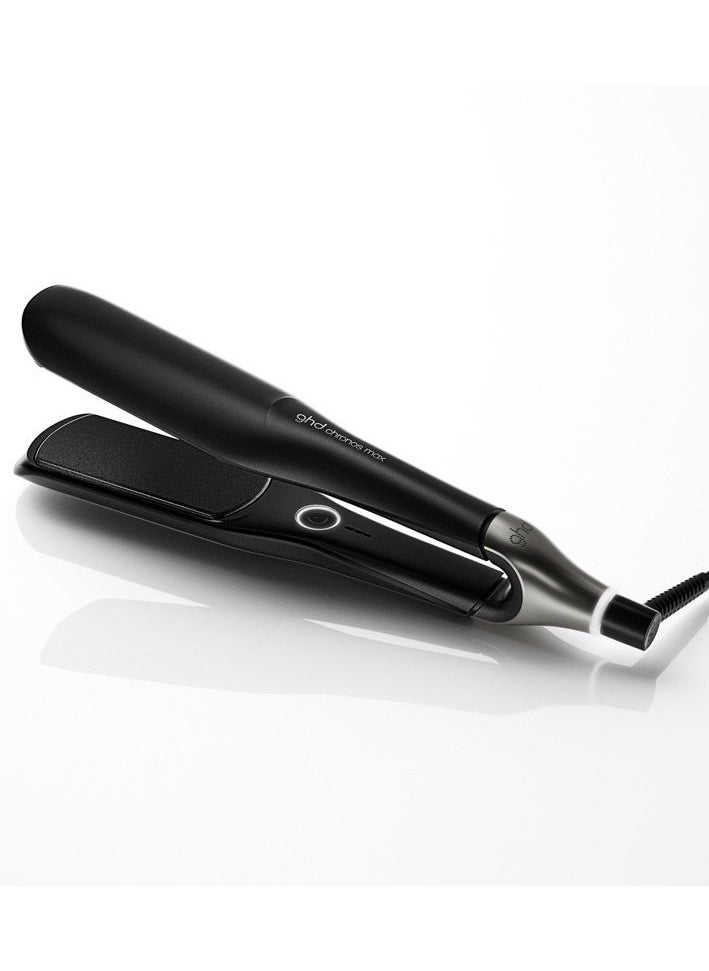 ghd GHD Chronos Hair Straightener – 1” Professional HD Motion-Responsive Styler | Ultra-Fast Straightener Iron | No Heat Damage | Frizz-Free, Sleek & Shiny Hair | 3X Faster Styling | 85% More Shine | Salon-Grade Hair Styler – Black  - Image 1