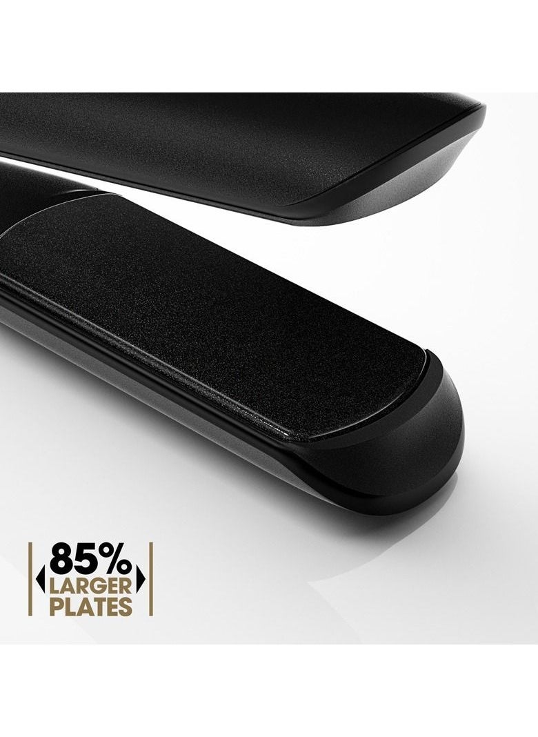 ghd GHD Chronos Hair Straightener – 1” Professional HD Motion-Responsive Styler | Ultra-Fast Straightener Iron | No Heat Damage | Frizz-Free, Sleek & Shiny Hair | 3X Faster Styling | 85% More Shine | Salon-Grade Hair Styler – Black  - Image 3