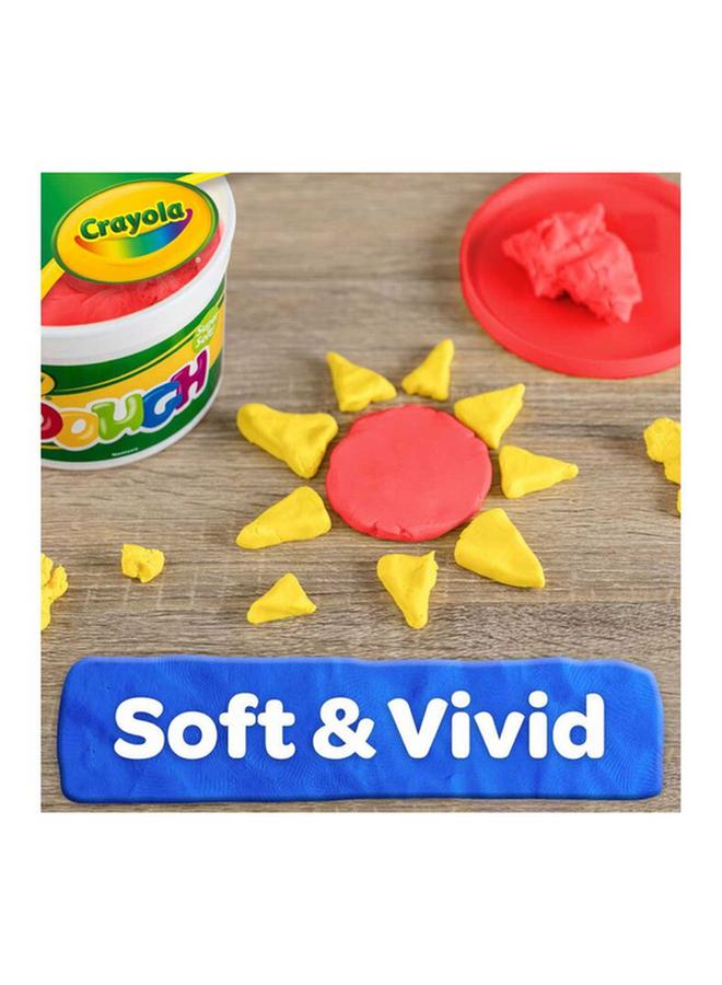 Crayola Super Soft Resealable Modelling Bucket Dough Red 3 Pound CRA5700153038 - Image 3