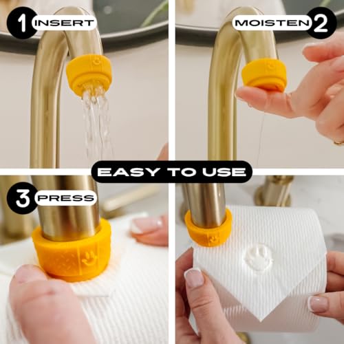 BURU SOLUTIONS Toilet Paper Stamp Fun (Smiley Face) - Add a Unique Personal Touch to Your Bathroom Decor! Enhance your Home Decor. Ideal for Housekeeping, Hotels, Rentals, Home Staging Decor and more - Image 3