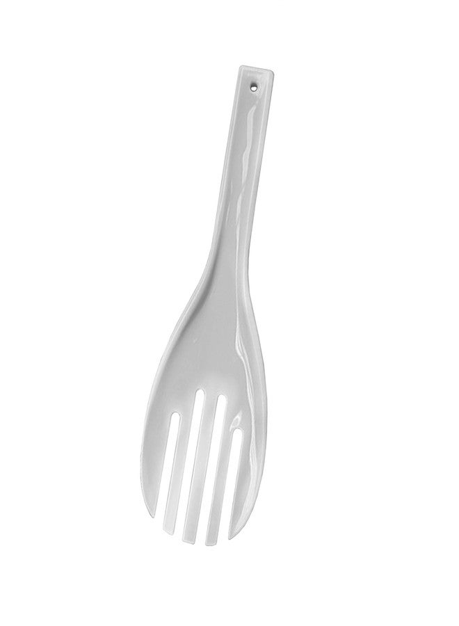 Thunder Group 10-1/2-Inch Plastics Rice Spatulas, Jumbo, White - Image 1