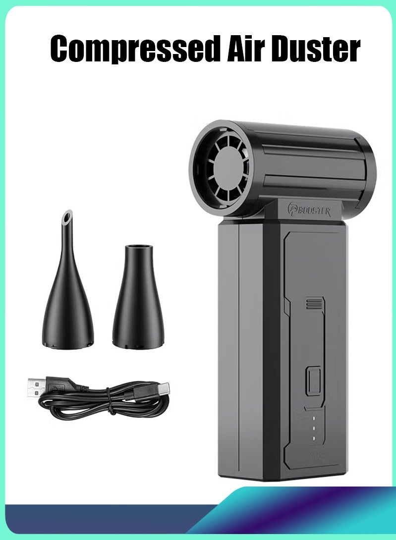 Compressed Air Dusters, Turbo Jet Fan for Sand and Dust Removal, 35M/S Wind Speed - Image 1