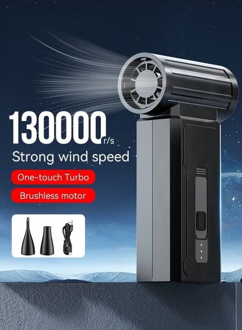 Compressed Air Dusters, Turbo Jet Fan for Sand and Dust Removal, 35M/S Wind Speed