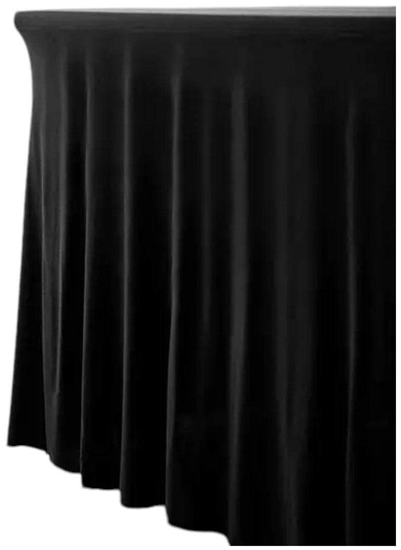 ماركة غير محددة - تلبيسة طاولة أسود - Image 1