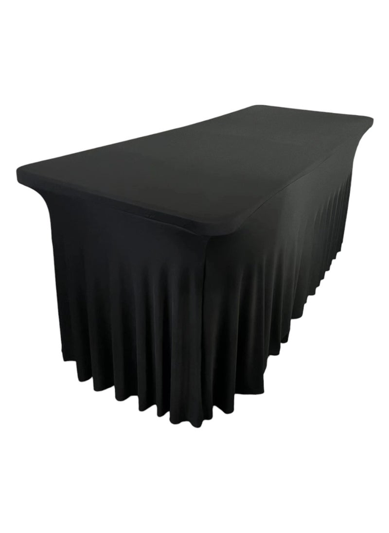 ماركة غير محددة - تلبيسة طاولة أسود - Image 1