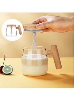 Generic Electric High Speed Mixing Cup, Waterproof Glass Self Stirring Travel Coffee Cup, Self Stirring Coffee Cup, Electric High Speed Stirring Cup with Detachable...  - Image 3
