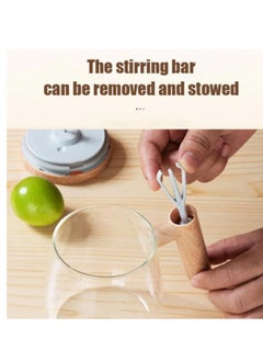 Generic Electric High Speed Mixing Cup, Waterproof Glass Self Stirring Travel Coffee Cup, Self Stirring Coffee Cup, Electric High Speed Stirring Cup with Detachable...  - Image 4