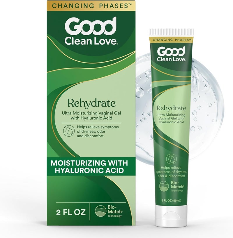 Good Clean Love Rehydrate Ultra Moisturizing Vaginal Gel with Hyaluronic Acid - 2 Oz - Image 1