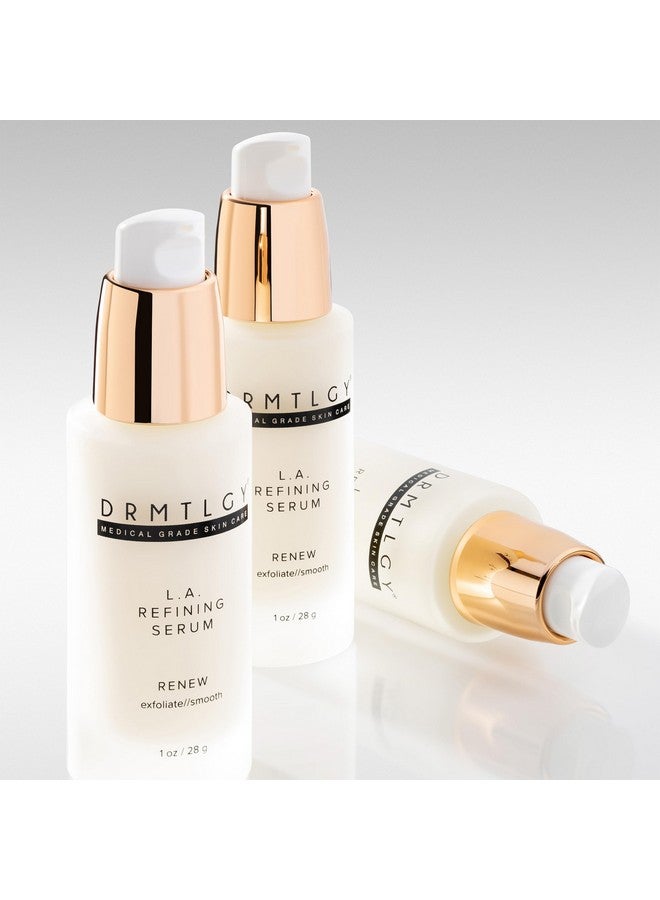 DRMTLGY Lactic Acid 12% Refining Serum For Face Aha & Pha Exfoliating Face Serum Dark Spot Serum With Brightening Licorice Root Extract 1Oz - Image 5