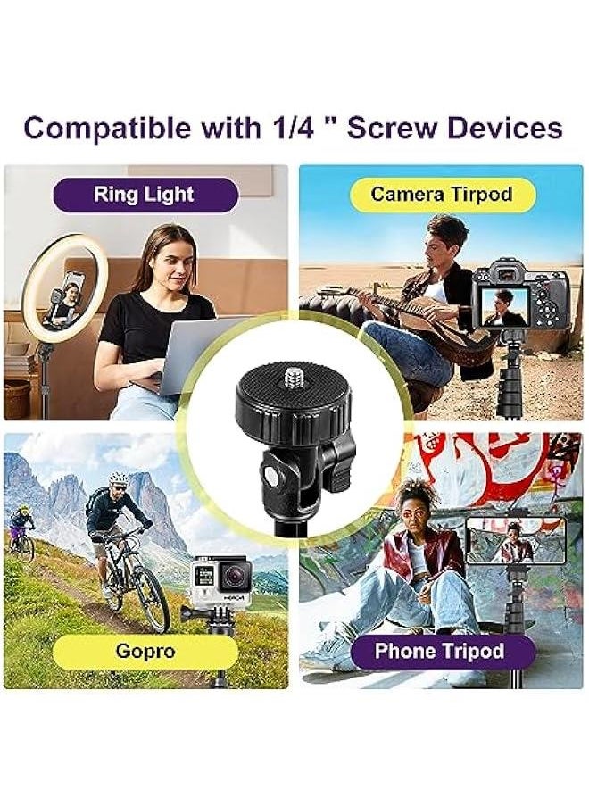 Arabest - Phone Tripod & Selfie Stick with Wireless Remote and Phone Holder for iPhone Android, Great for Selfies, Video Recording, Live Streaming - Black - Image 1