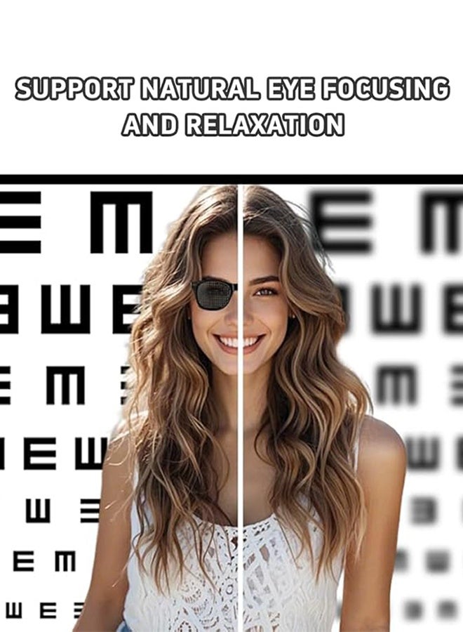 Sweet Life Adjustment Glasses, Help Eye Training And Concentration, Light and Comfortable Frame, Lightweight Frame for Eye Training Focus for Daily Use and Relaxation - Image 2