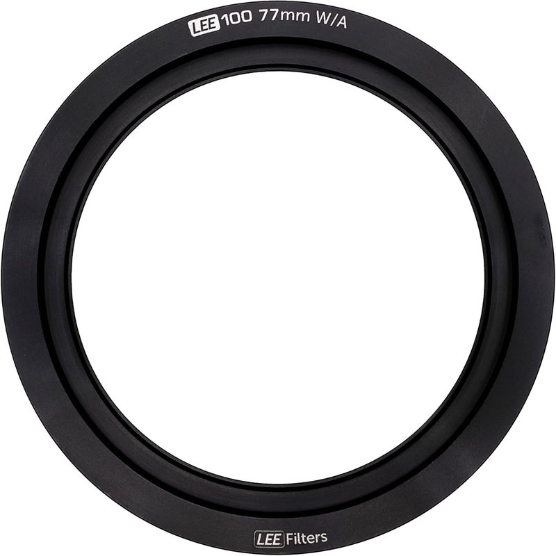 LEE Filters LEE100 FHWAAR77C Wide-Angle Adapter Ring 77mm Diameter Black Camera Accessory - Image 1