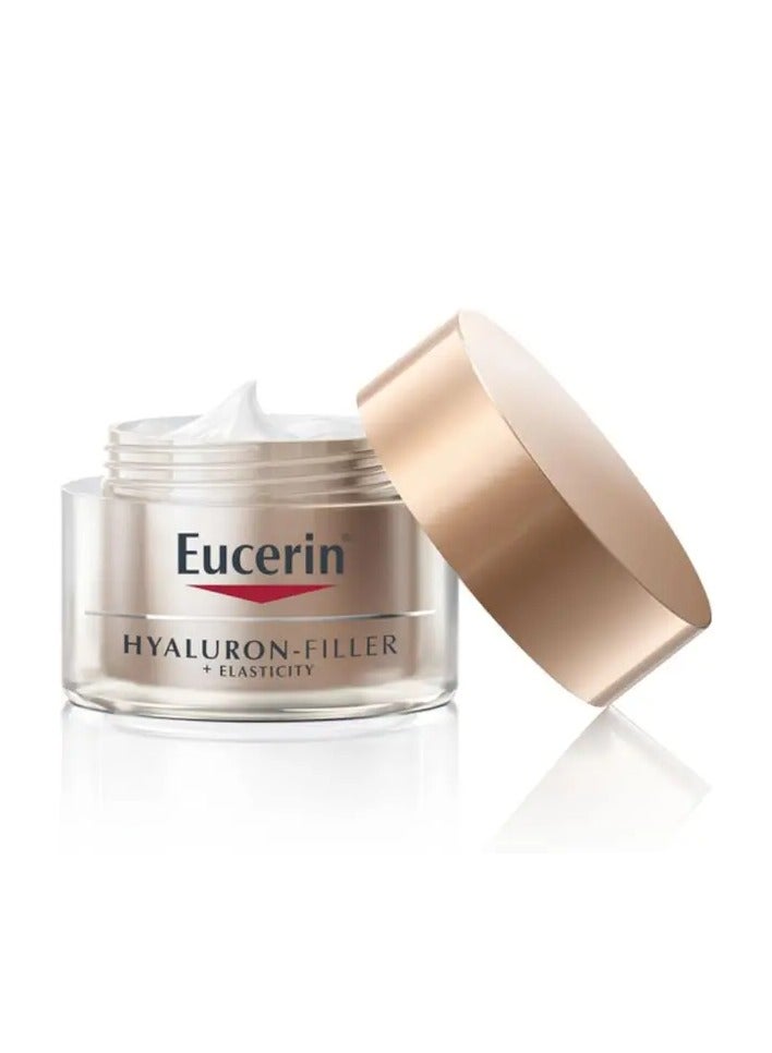 Eucerin Hyaluron-Filler + Elasticity Anti-Wrinkle Night Cream, 50ml - Image 2