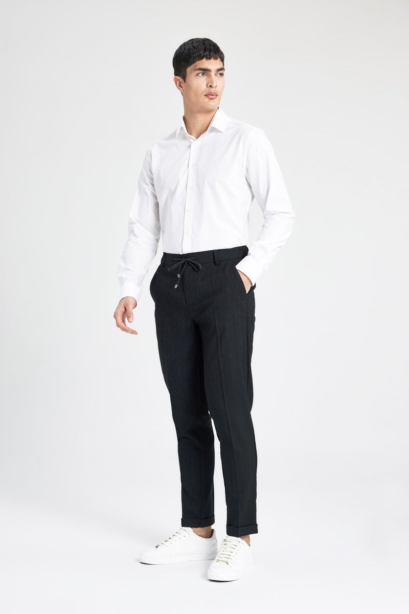 Man jogger Double Hem Trousers