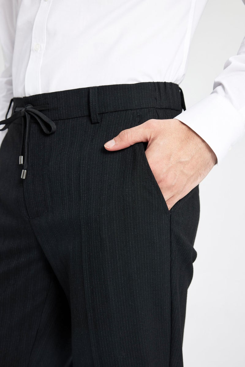 Man jogger Double Hem Trousers