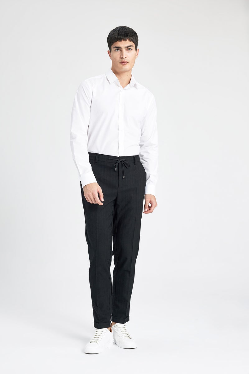 Man jogger Double Hem Trousers