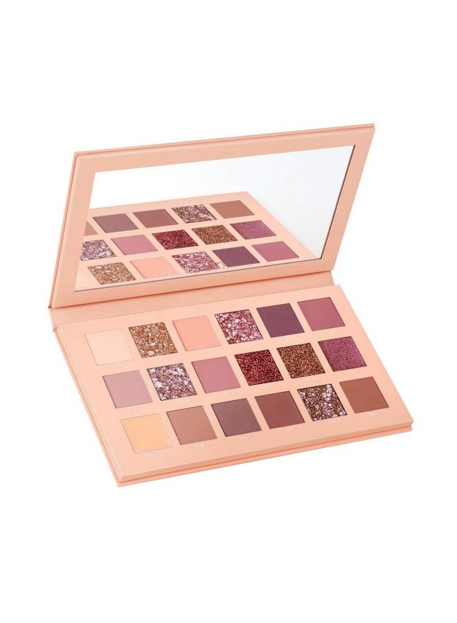 JAF Eyeshadow Palette Cosmetic Powder Makeup For Girls/Women (18 Colours) Multicolor Matte & Shimmery Finish - Image 2