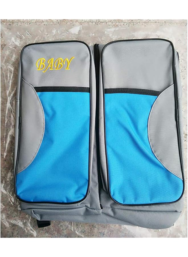 ANSELF 3 In 1 Diaper Bag Travel Bassinet Diaper Change Mat External 4 Pockets Portable Travel Bed Travel Bag Crib For Newborn Baby - Image 4