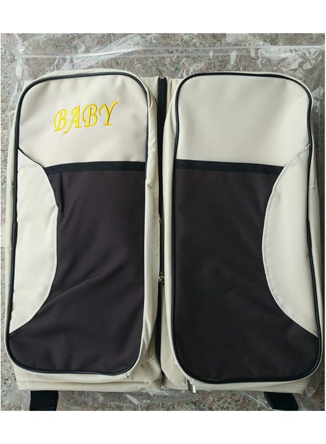 ANSELF 3 In 1 Diaper Bag Travel Bassinet Diaper Change Mat External 4 Pockets Portable Travel Bed Travel Bag Crib For Newborn Baby - Image 3
