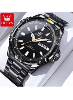 OLEVS Watches for Men Quartz Stainless Steel Water Resistant Watch 5560  - Image 1