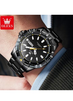 OLEVS Watches for Men Quartz Stainless Steel Water Resistant Watch 5560  - Image 2