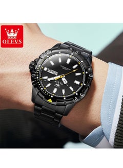 OLEVS Watches for Men Quartz Stainless Steel Water Resistant Watch 5560  - Image 4