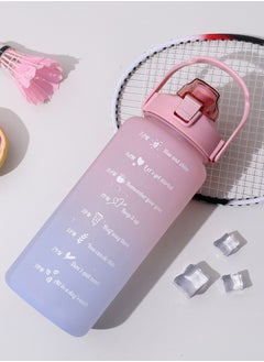 Haidue Motivational Large Plastic Water Bottle 2L  - Image 4