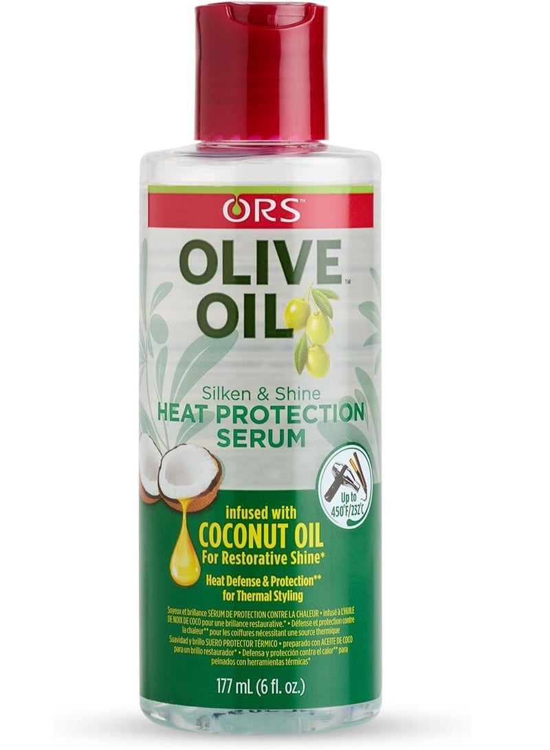 ORS Olive Oil Heat Protection Hair Serum 170ml - Image 1