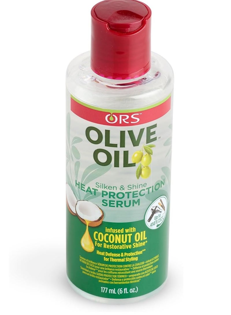 ORS Olive Oil Heat Protection Hair Serum 170ml - Image 2