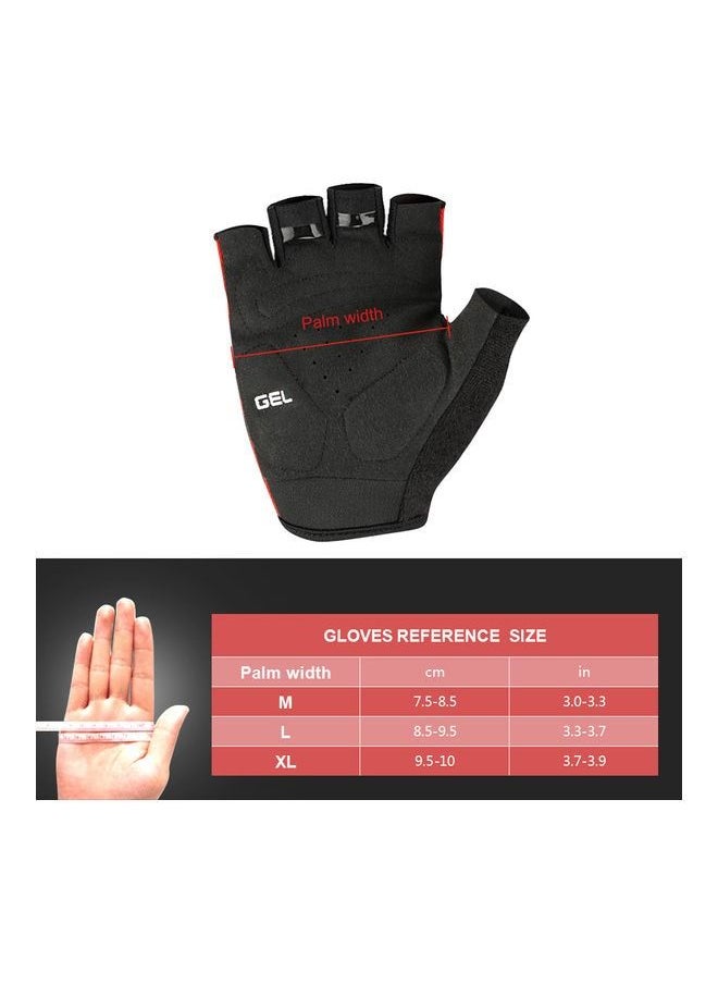 Sahoo - MTB Sport Bike Half Finger Cycling Gloves - Image 1