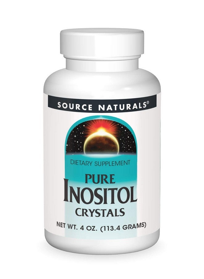 Source Naturals Pure Inositol 844mg Dietary Supplement - 4 oz Crystals - Image 1