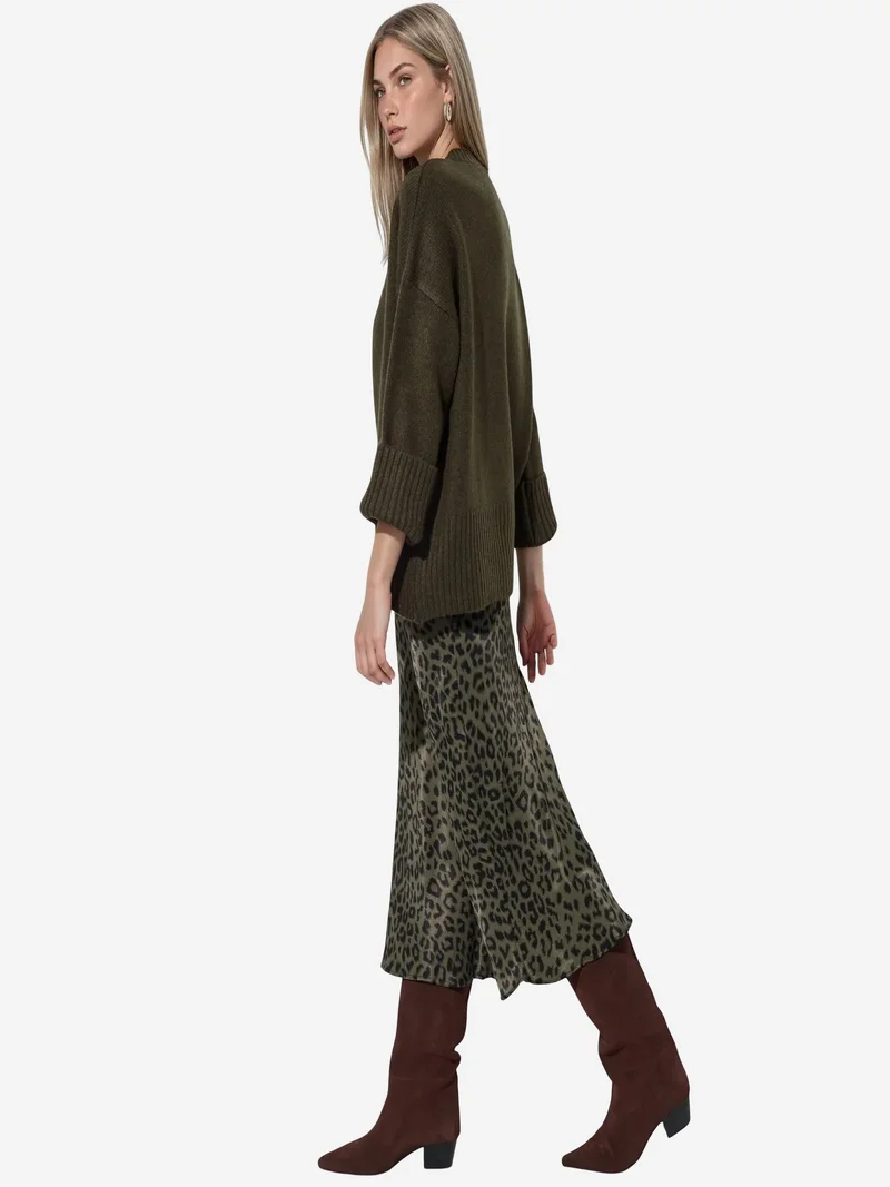 فيورنا VIORNA Plain Crew Neck Sweatshirt