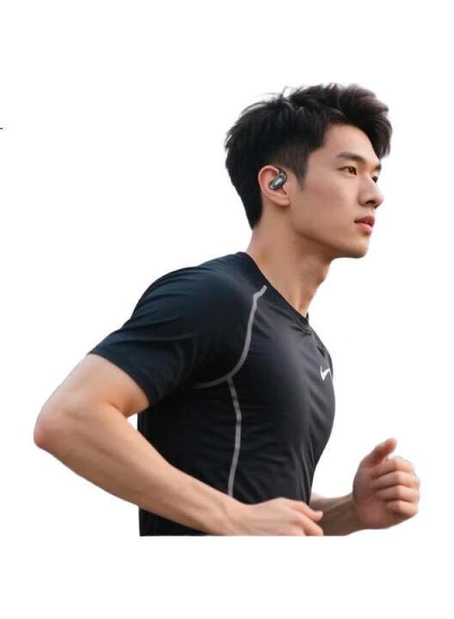 VIKEN Comfortable Wearable | Harman Sound Bluetooth Earphones Bone Conduction Concept Wireless Open Running Sports Earphones Latest Model Call Noise Reduction Ear Clip - Image 2