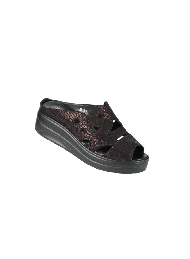 ميشيل مورجان 092-2867 Michelle Morgan Ladies Casual Sandals 2513-21 Maroon
