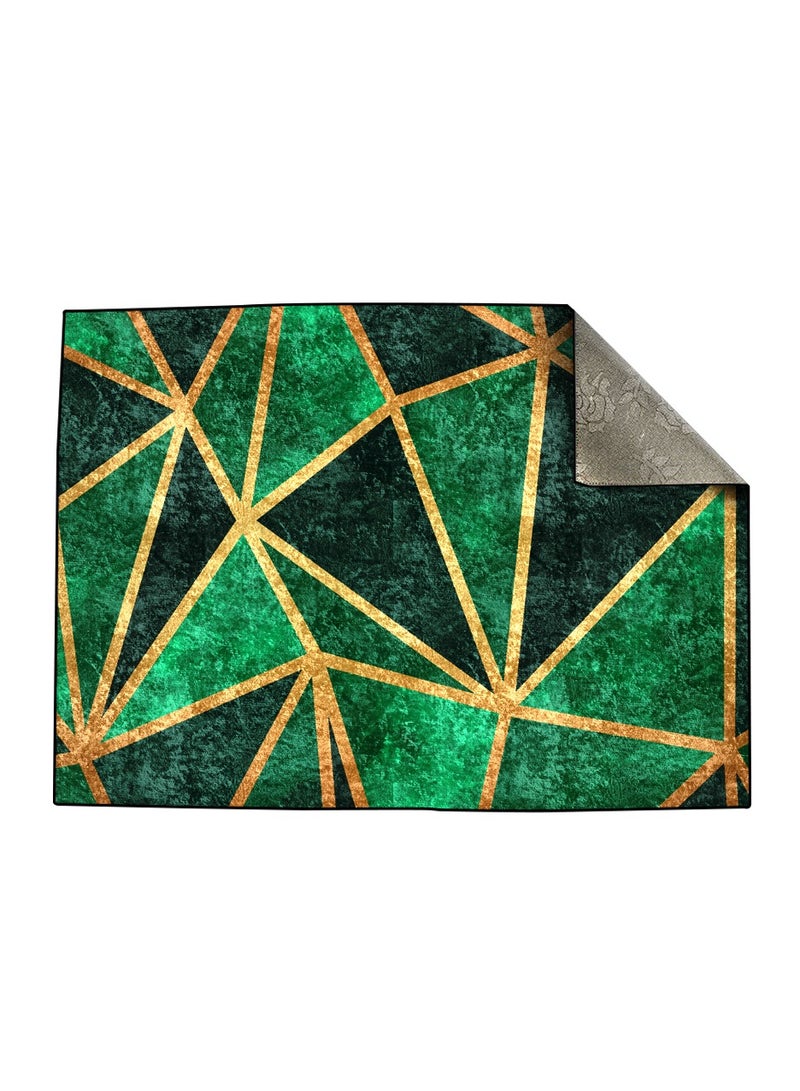 RIZARIES قطعة مركزية معدنية خضراء (سجادة)  - Image 4