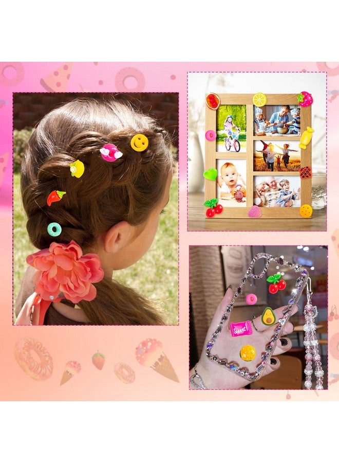 FFNIU 160 Pcs Mini Food Toys, Miniature Food Drinks Bottles for Doll Kitchen Pretend Play, Mixed Resin Kitchen Food Cutlery Toys for Adults Teenagers Doll House - Image 5