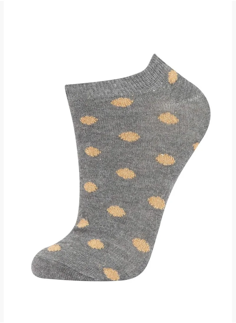 ديفاكتو 3 Pack Printed Footie Low Cuts